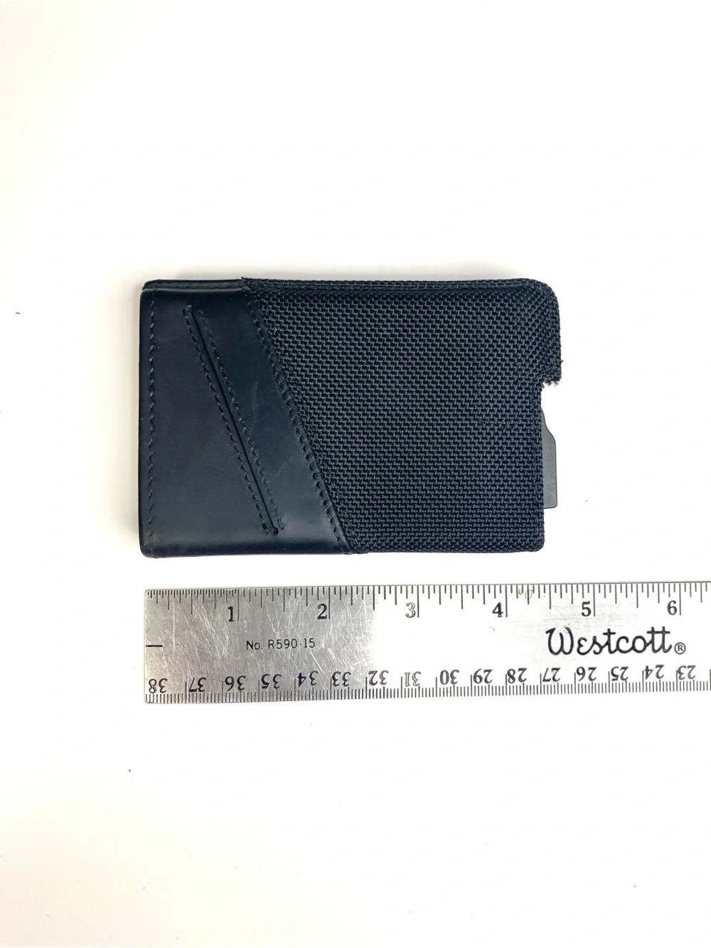 Fidelo Men’s RFID Blocking Slim Wallet w/Sliding Pop-Up Design in Black